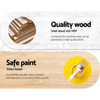 Keezi Kids Wooden Kitchen Set Pretend Play Kitchen Toys Cooking Children Girl
