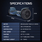 Santa Fe Hoverboard