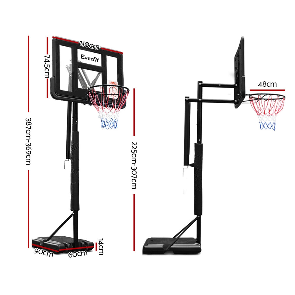 Pro Black Basketball Stand