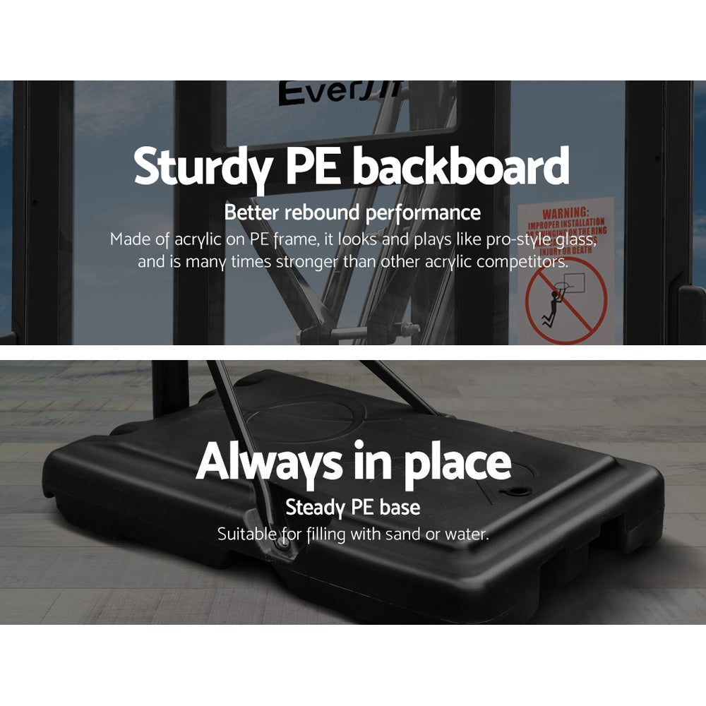 Pro Black Basketball Stand