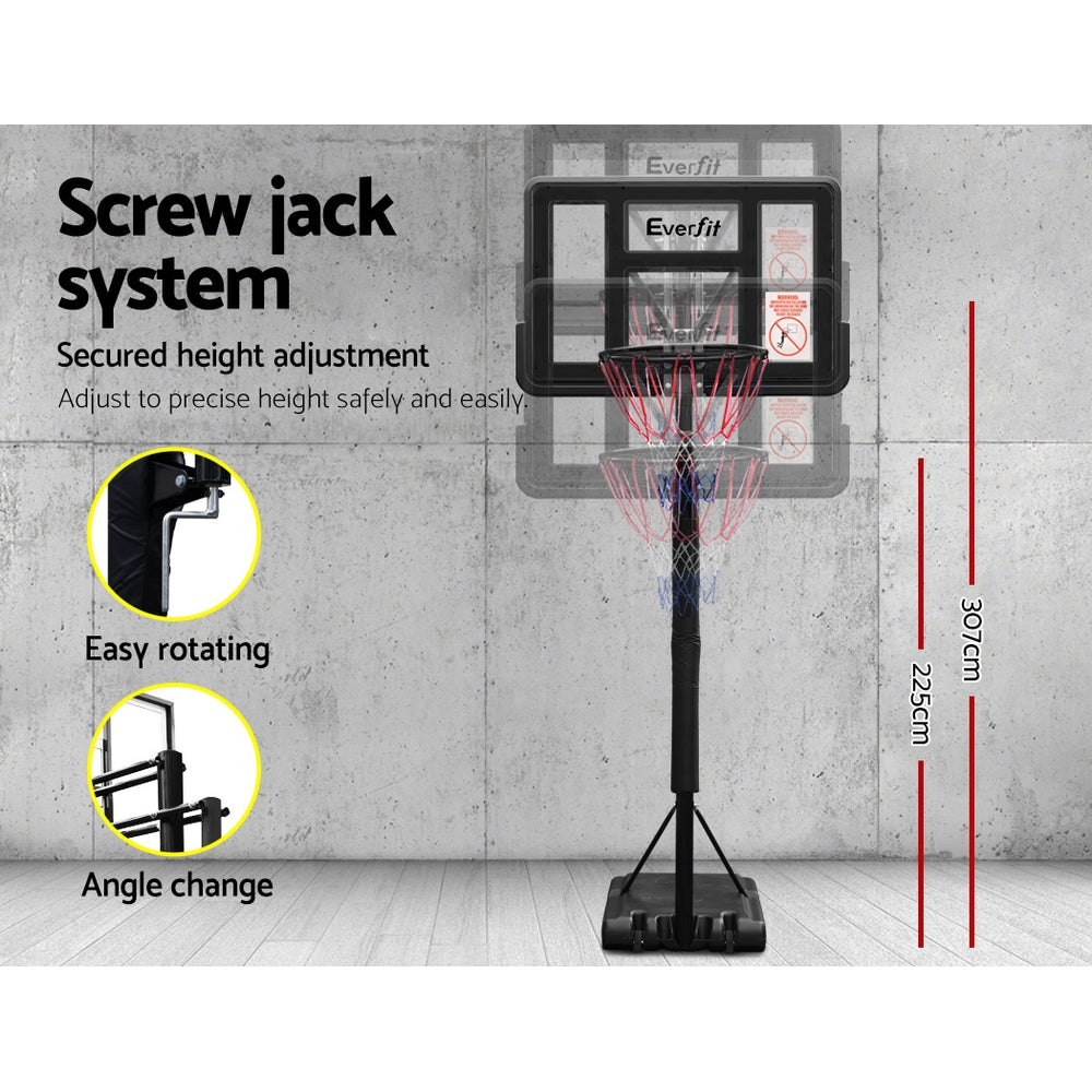 Pro Black Basketball Stand