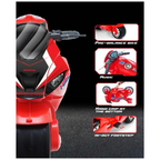 Red Flare Motorcycle