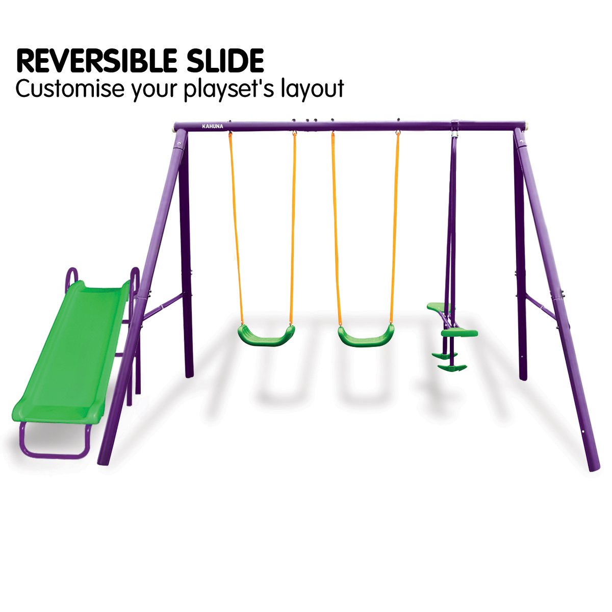 Swing Set with Slide