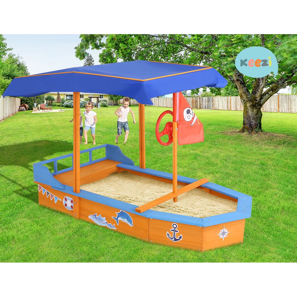 Wooden Sandy Boat