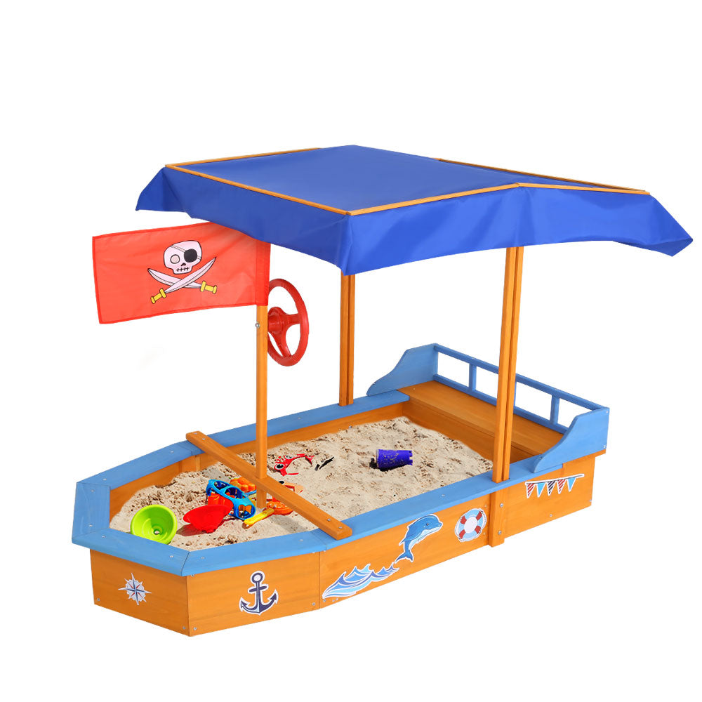 Wooden Sandy Boat