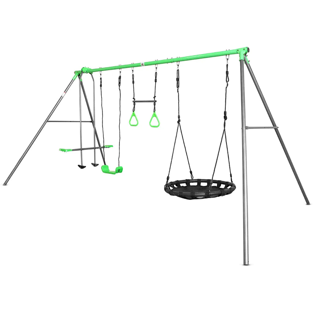 4 Station Swing Set