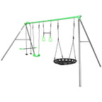 4 Station Swing Set