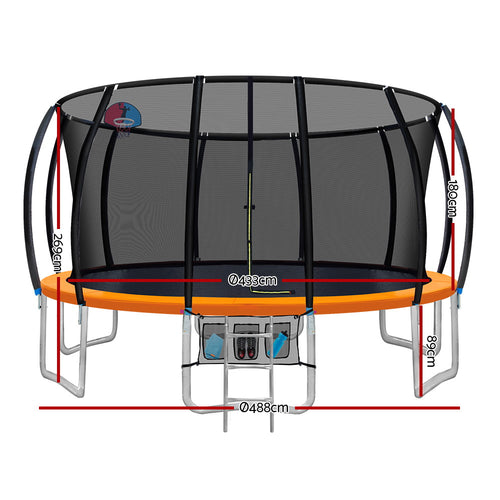 16FT Trampoline Orange