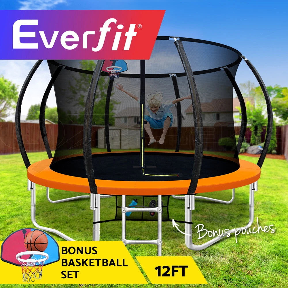 12FT Trampoline Orange