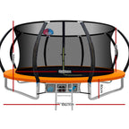 14ft Trampoline Orange