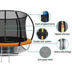 8FT Trampoline Orange