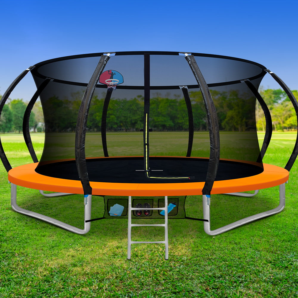 14ft Trampoline Orange